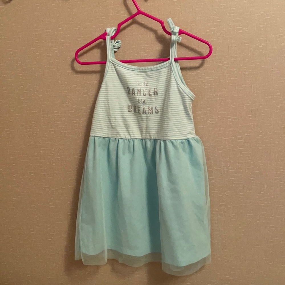 Blue “little dancer” dress